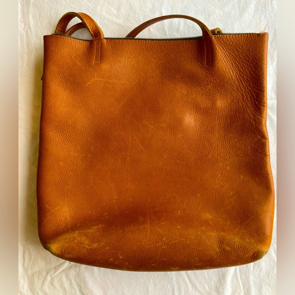 Leather Tote/Overnight Bag
